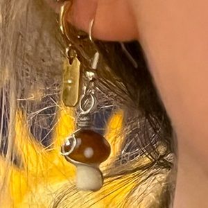 MUSHROOM EARRINGS
